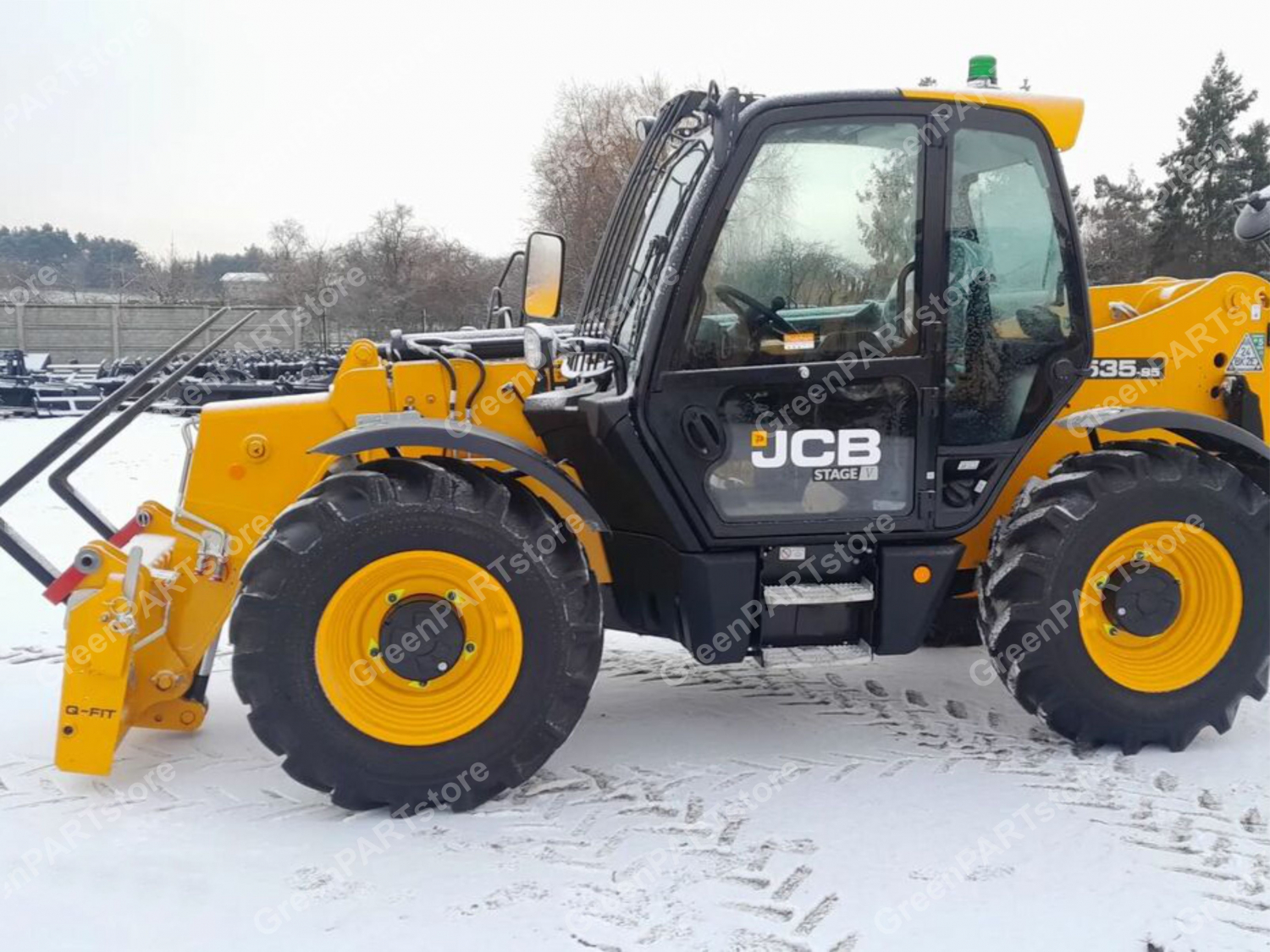 Погрузчик телескопический JCB 535-95